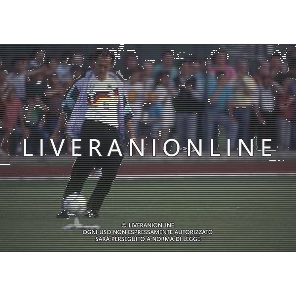 RETROSPETTIVA FRANZ BECKENBAUER CALCIATORE NELLA FOTO FRANZ BECKENBAUER ALLENATORE NAZIONALE GERMANIA OVEST NELL\'ANNO 1990 AI MONDIALI DI ITALIA 90 AG ALDO LIVERANI SAS
