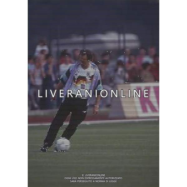 RETROSPETTIVA FRANZ BECKENBAUER CALCIATORE NELLA FOTO FRANZ BECKENBAUER ALLENATORE NAZIONALE GERMANIA OVEST NELL\'ANNO 1990 AI MONDIALI DI ITALIA 90 AG ALDO LIVERANI SAS