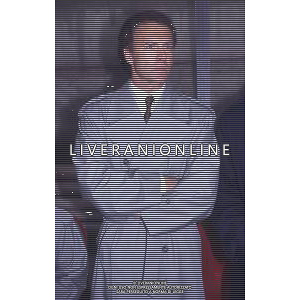 RETROSPETTIVA FRANZ BECKENBAUER CALCIATORE NELLA FOTO FRANZ BECKENBAUER ALLENATORE MARSIGLIA CALCIO NELL\'ANNO 1991 AG ALDO LIVERANI SAS