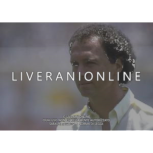 RETROSPETTIVA FRANZ BECKENBAUER CALCIATORE NELLA FOTO FRANZ BECKENBAUER ALLENATORE NAZIONALE GERMANIA OVEST NELL\'ANNO 1986 AI MONDIALI DI CALCIO MESSICO 86 AG ALDO LIVERANI SAS 