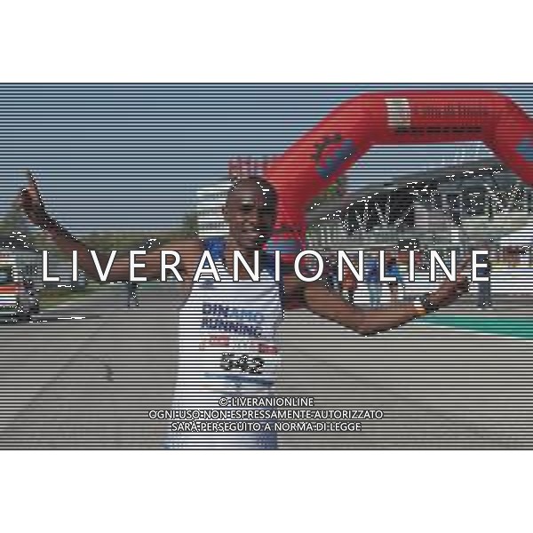 IMOLA 17 10 2021 PODISMO 52∞ GARA DI TRE MONTI NELLA FOTO VINCITORE MWANGI JOEL MAINA ©SANNA/AGENZIA ALDO LIVERANI SAS
