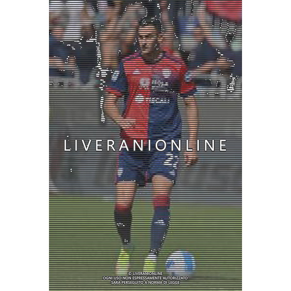 17-10-2021. Cagliari Calcio - U.C. Sampdoria. 8° giornata Serie A calcio 2021-2022. Italia, Sardegna, Cagliari, Stadio Unipol Domus. Salvatore Moi/Aldo Liverani s.a.s. Nella foto: Charalampos Lykogiannis Cagliari ©MOI/AGENZIA ALDO LIVERANI SAS