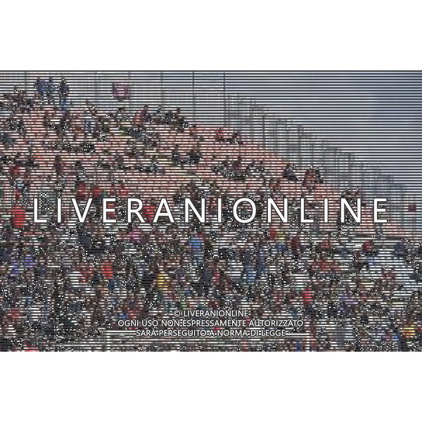 17-10-2021. Cagliari Calcio - U.C. Sampdoria. 8° giornata Serie A calcio 2021-2022. Italia, Sardegna, Cagliari, Stadio Unipol Domus. Salvatore Moi/Aldo Liverani s.a.s. Nella foto: tifosi del Cagliari in curva sud allo stadio Unipol Domus. ©MOI/AGENZIA ALDO LIVERANI SAS