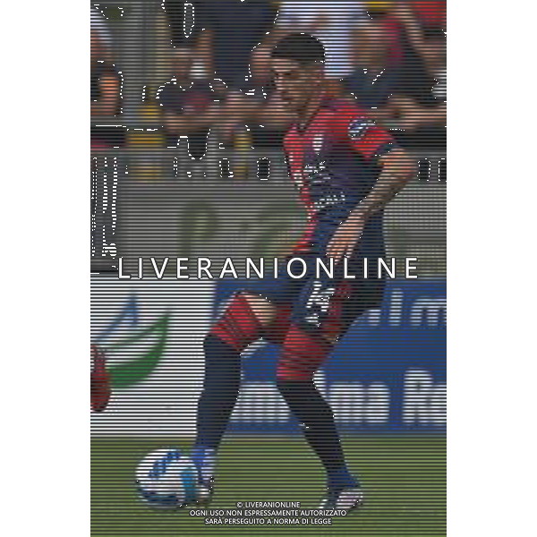 17-10-2021. Cagliari Calcio - U.C. Sampdoria. 8° giornata Serie A calcio 2021-2022. Italia, Sardegna, Cagliari, Stadio Unipol Domus. Salvatore Moi/Aldo Liverani s.a.s. Nella foto: Alessandro Deiola Cagliari ©MOI/AGENZIA ALDO LIVERANI SAS