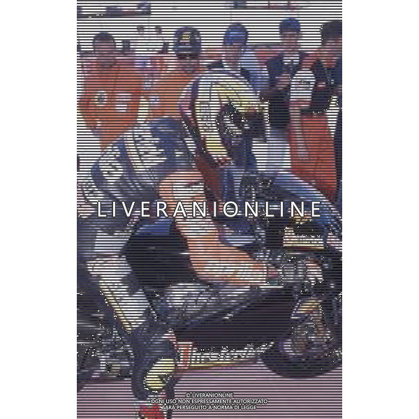 RETROSPETTIVA MAX BIAGGI MOTOCICLISMO NELLA FOTO MAX BIAGGI APRILIA C.C 250 NELL\'ANNO 1996 ARCHIVIO DANILO RECALCATI-AG ALDO LIVERANI SAS