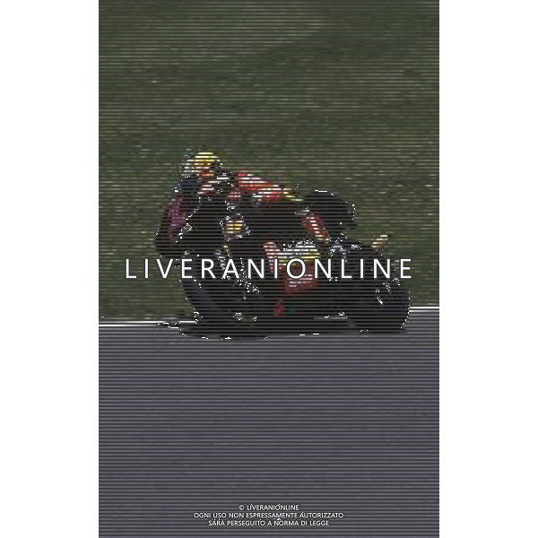 RETROSPETTIVA MAX BIAGGI MOTOCICLISMO NELLA FOTO MAX BIAGGI APRILIA C.C 250 NELL\'ANNO 1996 ARCHIVIO DANILO RECALCATI-AG ALDO LIVERANI SAS