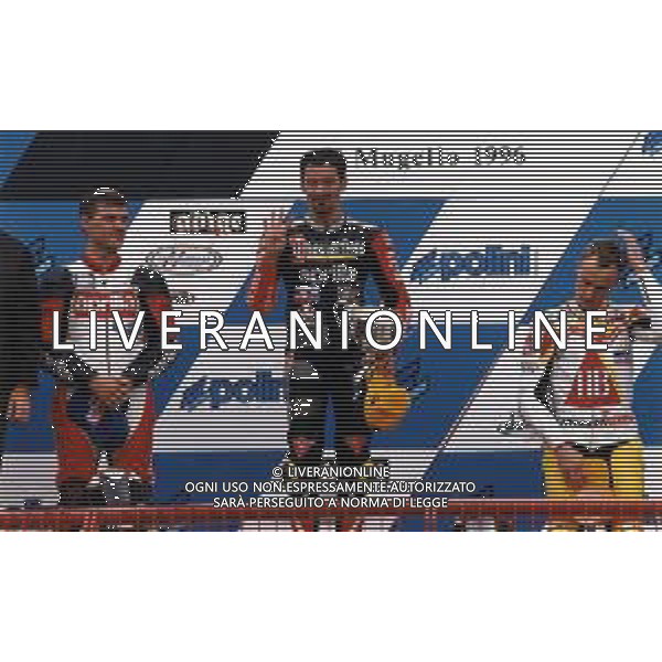 RETROSPETTIVA MAX BIAGGI MOTOCICLISMO NELLA FOTO MAX BIAGGI APRILIA C.C 250 NELL\'ANNO 1996 ARCHIVIO DANILO RECALCATI-AG ALDO LIVERANI SAS