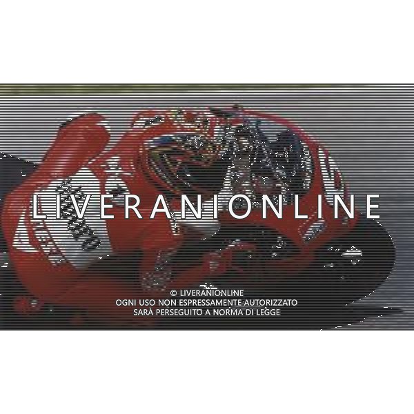 RETROSPETTIVA MAX BIAGGI MOTOCICLISMO NELLA FOTO MAX BIAGGI NELL\'ANNO 1998 500cc CON LA YAMAHA ARCHIVIO DANILO RECALCATI-AG ALDO LIVERANI SAS