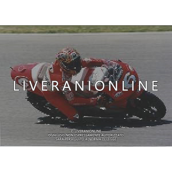 RETROSPETTIVA MAX BIAGGI MOTOCICLISMO NELLA FOTO MAX BIAGGI NELL\'ANNO 1998 500cc CON LA YAMAHA ARCHIVIO DANILO RECALCATI-AG ALDO LIVERANI SAS