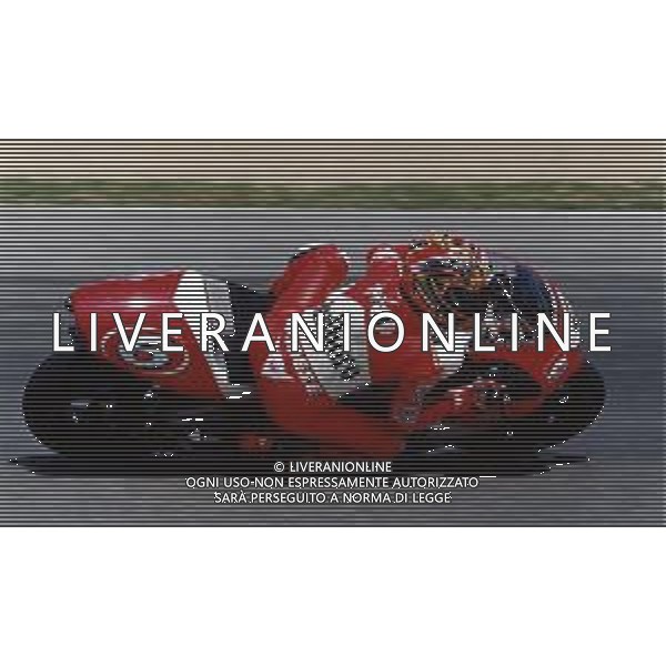 RETROSPETTIVA MAX BIAGGI MOTOCICLISMO NELLA FOTO MAX BIAGGI NELL\'ANNO 1998 500cc CON LA YAMAHA ARCHIVIO DANILO RECALCATI-AG ALDO LIVERANI SAS