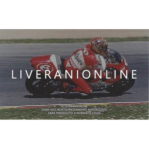 RETROSPETTIVA MAX BIAGGI MOTOCICLISMO NELLA FOTO MAX BIAGGI NELL\'ANNO 1998 500cc CON LA YAMAHA ARCHIVIO DANILO RECALCATI-AG ALDO LIVERANI SAS