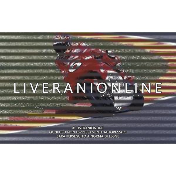 RETROSPETTIVA MAX BIAGGI MOTOCICLISMO NELLA FOTO MAX BIAGGI NELL\'ANNO 1998 500cc CON LA YAMAHA ARCHIVIO DANILO RECALCATI-AG ALDO LIVERANI SAS
