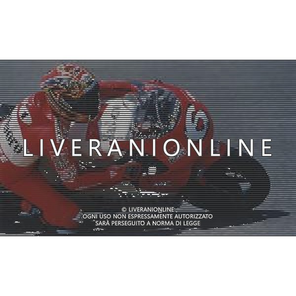 RETROSPETTIVA MAX BIAGGI MOTOCICLISMO NELLA FOTO MAX BIAGGI NELL\'ANNO 1998 500cc CON LA YAMAHA ARCHIVIO DANILO RECALCATI-AG ALDO LIVERANI SAS