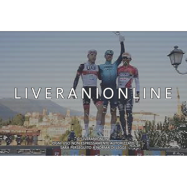 17-10-2021 Veneto Classic; 2021, Astana - Premier Tech; 2021, Uae - Emirates; 2021, Androni Giocattoli - Sidermec; Battistella, Samuele; Hirschi, Marc; Restrepo, Jhonatan; Bassano Del Grappa; ©SIROTTI/AGENZIA ALDO LIVERANI SAS