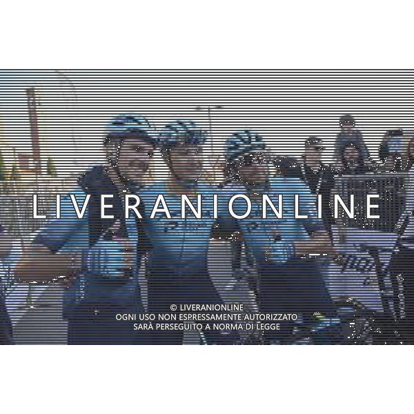 17-10-2021 Veneto Classic; 2021, Astana - Premier Tech; Battistella, Samuele; Lutsenko, Alexey; Boaro, Manuele; Bassano Del Grappa; ©SIROTTI/AGENZIA ALDO LIVERANI SAS