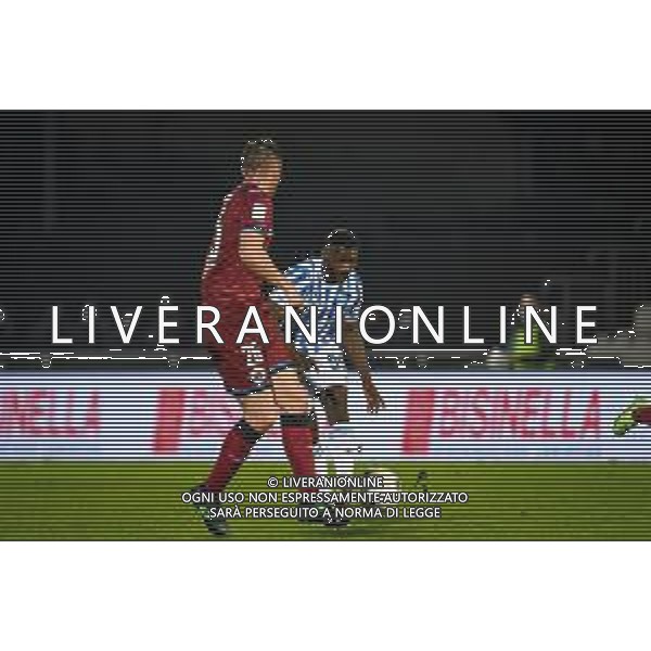 GriffoniE/LMedia - AS Cittadella vs SPAL - Italian Football Championship League BKT 2021/2022 17 October 2021 - Pier Cesare Tombolato stadium, Cittadella (PD), Italy Photo showing: Emmanuel Latte Lath (SPAL) in action against Nicola Pavan (Cittadella) @GriffoniE/LMedia/AGENZIA ALDO LIVERANI SAS