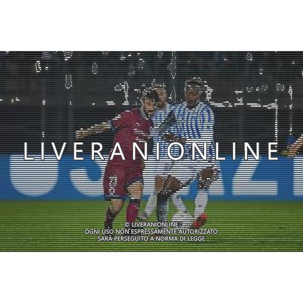 GriffoniE/LMedia - AS Cittadella vs SPAL - Italian Football Championship League BKT 2021/2022 17 October 2021 - Pier Cesare Tombolato stadium, Cittadella (PD), Italy Photo showing: Simone Branca (Cittadella) in action against Dembo Seck (SPAL) @GriffoniE/LMedia/AGENZIA ALDO LIVERANI SAS