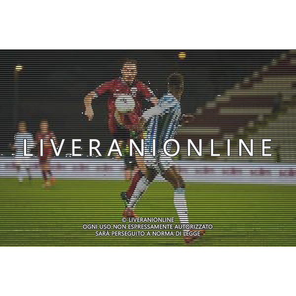 GriffoniE/LMedia - AS Cittadella vs SPAL - Italian Football Championship League BKT 2021/2022 17 October 2021 - Pier Cesare Tombolato stadium, Cittadella (PD), Italy Photo showing: Nicola Pavan (Cittadella) in action against Dembo Seck (SPAL) @GriffoniE/LMedia/AGENZIA ALDO LIVERANI SAS