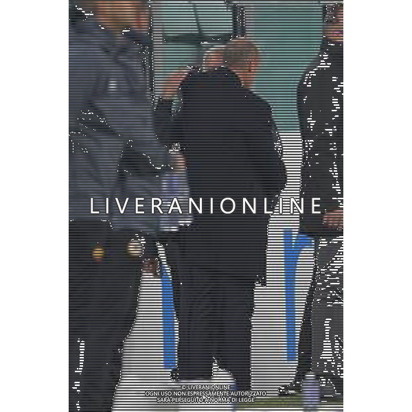 Torino 17.10.2021 Stadio Allianz Stadium ©Alessandro Falzone/Agenzia Aldo Liverani Juventus vs Roma Serie A Tim 2021/2022 Nella foto : JOSE\' Mourinho-ALLEGRI MASSIMILIANO ABBRACCIO ©FALZONE/AGENZIA ALDO LIVERANI SAS