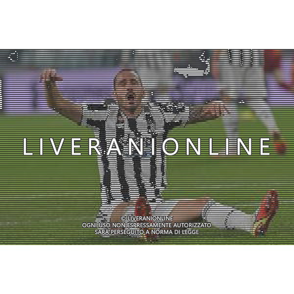 Torino 17.10.2021 Stadio Allianz Stadium ©Alessandro Falzone/Agenzia Aldo Liverani Juventus vs Roma Serie A Tim 2021/2022 Nella foto : LEONARDO BONUCCI A TERRA ©FALZONE/AGENZIA ALDO LIVERANI SAS