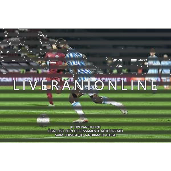 GriffoniE/LMedia - AS Cittadella vs SPAL - Italian Football Championship League BKT 2021/2022 17 October 2021 - Pier Cesare Tombolato stadium, Cittadella (PD), Italy Photo showing: shoot of Emmanuel Latte Lath (SPAL) @GriffoniE/LMedia/AGENZIA ALDO LIVERANI SAS
