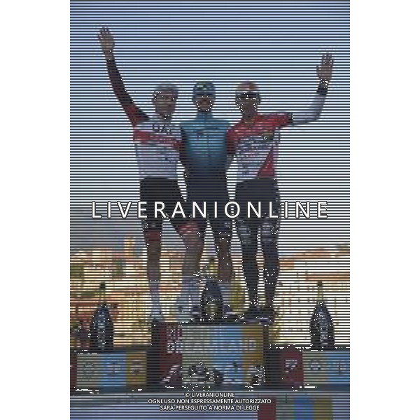 17-10-2021 Veneto Classic; 2021, Astana - Premier Tech; 2021, Uae - Emirates; 2021, Androni Giocattoli - Sidermec; Battistella, Samuele; Hirschi, Marc; Restrepo, Jhonatan; Bassano Del Grappa; ©SIROTTI/AGENZIA ALDO LIVERANI SAS