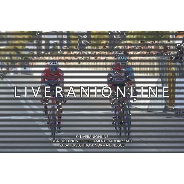 17-10-2021 Veneto Classic; 2021, Uae - Emirates; 2021, Androni Giocattoli - Sidermec; 2021, Astana - Premier Tech; Hirschi, Marc; Restrepo, Jhonatan; Lutsenko, Alexey; Bassano Del Grappa; ©SIROTTI/AGENZIA ALDO LIVERANI SAS
