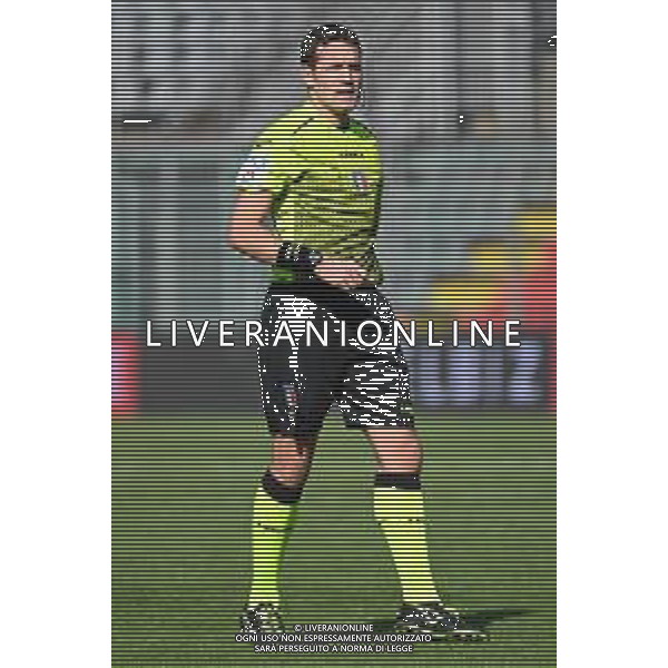© TVRG l\'aritro Matteo Marcenaro di Genova Cremonese vs Benevento Campionato Serie BKT - 8a giornata Cremona 17-10-2021 Stadio Giovanni Zini foto Roberto Garavaglia/ag. Aldo Liverani sas/AGENZIA ALDO LIVERANI SAS