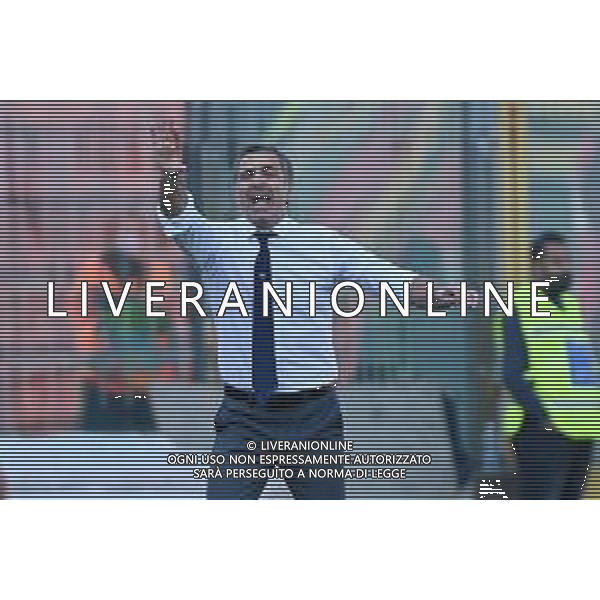 © TVRG Fabio Pecchia allenatore Cremonese Cremonese vs Benevento Campionato Serie BKT - 8a giornata Cremona 17-10-2021 Stadio Giovanni Zini foto Roberto Garavaglia/ag. Aldo Liverani sas/AGENZIA ALDO LIVERANI SAS