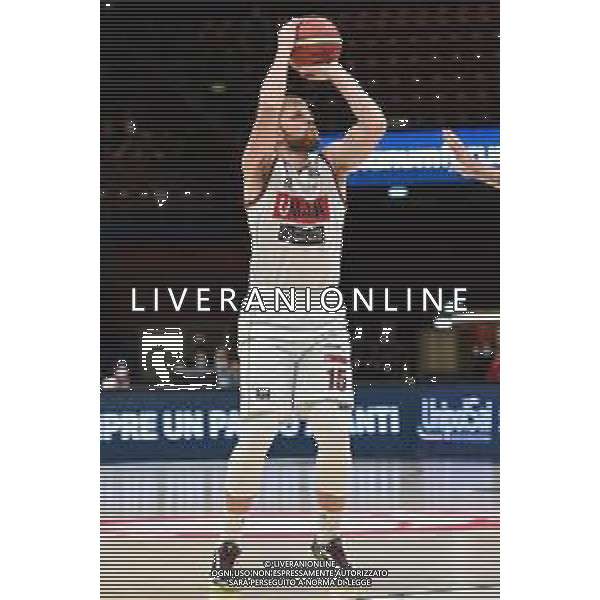 © TVRG Vasilis Charalampopoulos (Venezia) AX Armani Exchange Milano vs Umana Reyer Venezia Campionato Serie A Unipolsai - 4a giornata regular season Assago (MI) 17-10-2021 Mediolanum Forum foto Roberto Garavaglia/ag. Aldo Liverani sas