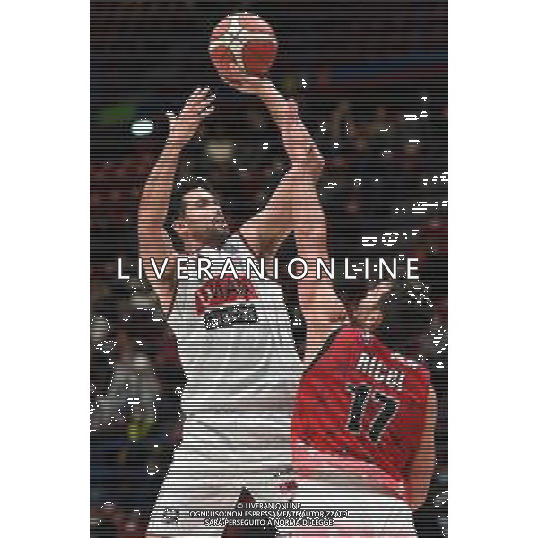 © TVRG Mitchell Watt (Venezia) SX e Gianpaolo Ricci (Milano) DX AX Armani Exchange Milano vs Umana Reyer Venezia Campionato Serie A Unipolsai - 4a giornata regular season Assago (MI) 17-10-2021 Mediolanum Forum foto Roberto Garavaglia/ag. Aldo Liverani sas