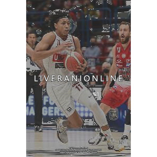 © TVRG Victor Sanders (Venezia) AX Armani Exchange Milano vs Umana Reyer Venezia Campionato Serie A Unipolsai - 4a giornata regular season Assago (MI) 17-10-2021 Mediolanum Forum foto Roberto Garavaglia/ag. Aldo Liverani sas