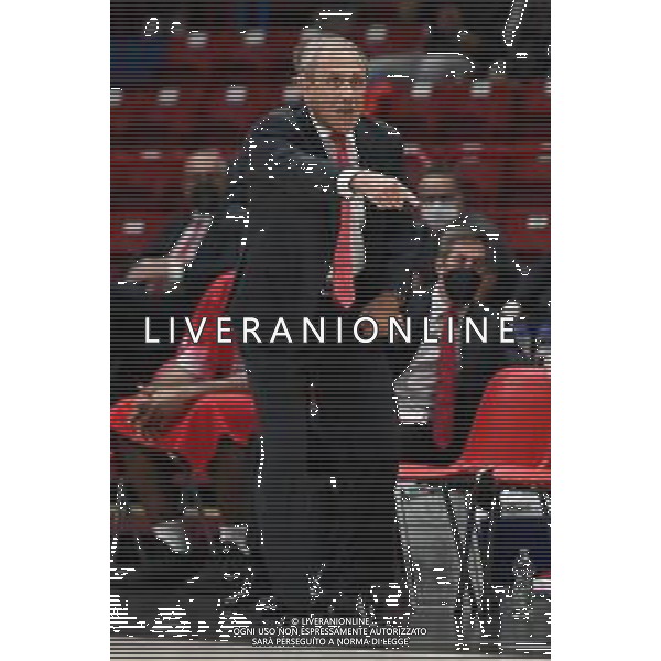 © TVRG Ettore Messina allenatore Milano AX Armani Exchange Milano vs Umana Reyer Venezia Campionato Serie A Unipolsai - 4a giornata regular season Assago (MI) 17-10-2021 Mediolanum Forum foto Roberto Garavaglia/ag. Aldo Liverani sas