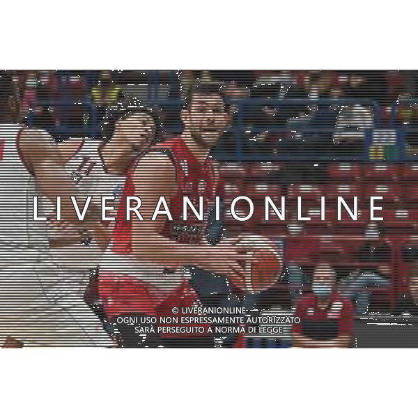 © TVRG Gianpaolo Ricci (Milano) AX Armani Exchange Milano vs Umana Reyer Venezia Campionato Serie A Unipolsai - 4a giornata regular season Assago (MI) 17-10-2021 Mediolanum Forum foto Roberto Garavaglia/ag. Aldo Liverani sas