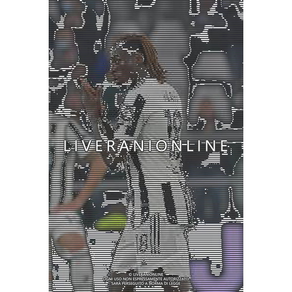 Torino 17.10.2021 Stadio Allianz Stadium ©Alessandro Falzone/Agenzia Aldo Liverani Juventus vs Roma Serie A Tim 2021/2022 Nella foto : Moise Kean