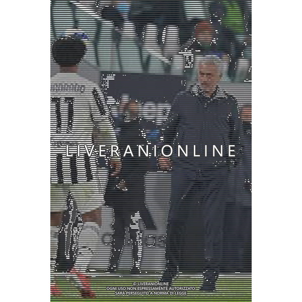 Torino 17.10.2021 Stadio Allianz Stadium ©Alessandro Falzone/Agenzia Aldo Liverani Juventus vs Roma Serie A Tim 2021/2022 Nella foto : Josè Murinho