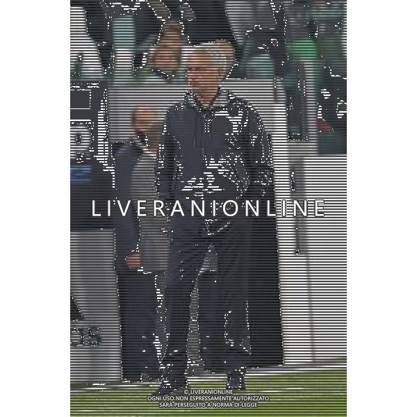 Torino 17.10.2021 Stadio Allianz Stadium ©Alessandro Falzone/Agenzia Aldo Liverani Juventus vs Roma Serie A Tim 2021/2022 Nella foto : Josè Murinho