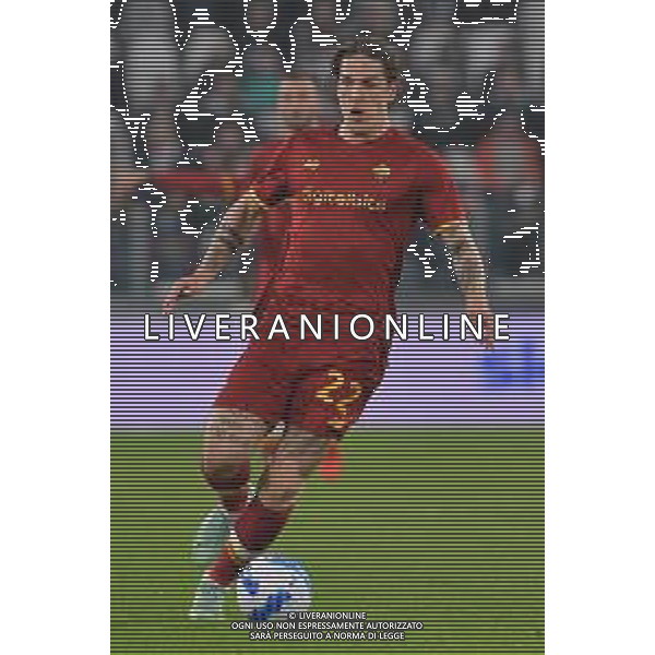 Torino 17.10.2021 Stadio Allianz Stadium ©Alessandro Falzone/Agenzia Aldo Liverani Juventus vs Roma Serie A Tim 2021/2022 Nella foto : Niccolò Zaniolo