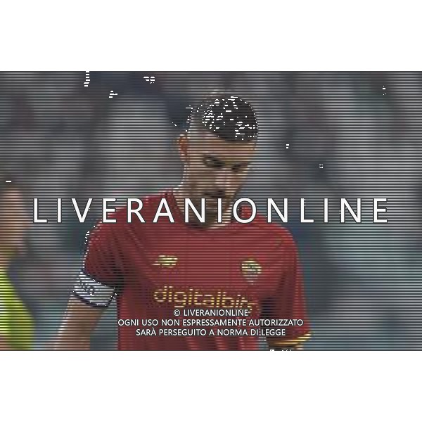 Torino 17.10.2021 Stadio Allianz Stadium ©Alessandro Falzone/Agenzia Aldo Liverani Juventus vs Roma Serie A Tim 2021/2022 Nella foto : Lorenzo Pellegrini