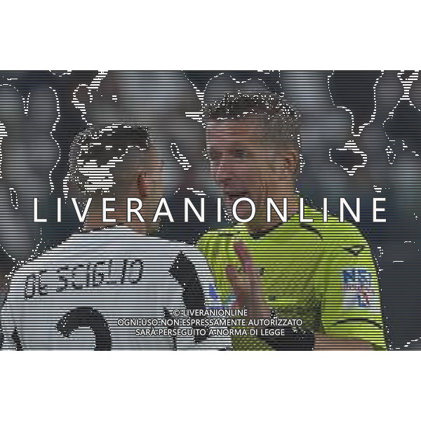 Torino 17.10.2021 Stadio Allianz Stadium ©Alessandro Falzone/Agenzia Aldo Liverani Juventus vs Roma Serie A Tim 2021/2022 Nella foto : Daniele Orsato