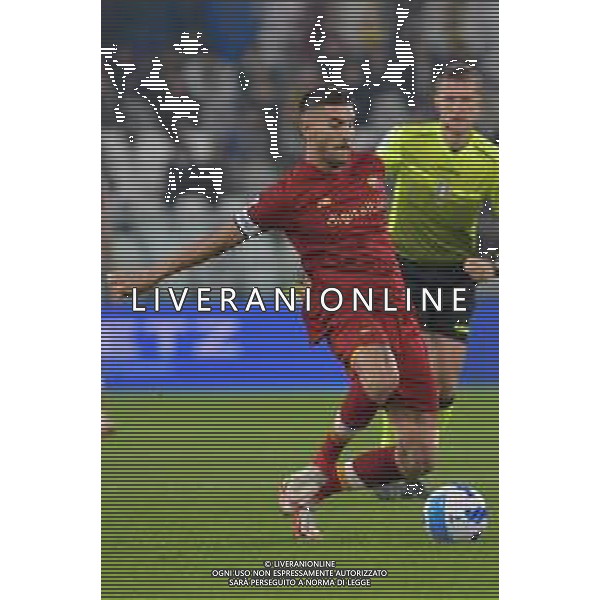 Torino 17.10.2021 Stadio Allianz Stadium ©Alessandro Falzone/Agenzia Aldo Liverani Juventus vs Roma Serie A Tim 2021/2022 Nella foto : Lorenzo Pellegrini