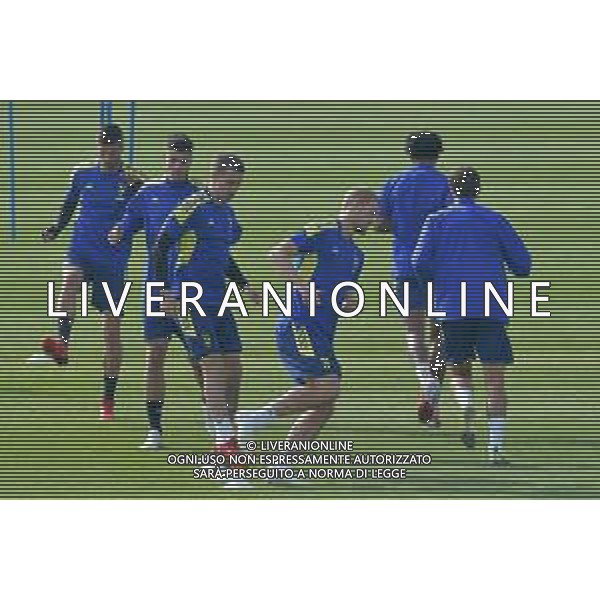 Torino 19.10.2021 Juventus Centre Continassa Allenamento rifinitura Champions League 2021/2022 ©Manuela Viganti/Ag. Aldo Liverani sas Nella foto: il gruppo in allenamento - matthijs de ligt ©VIGANTI/AGENZIA ALDO LIVERANI SAS