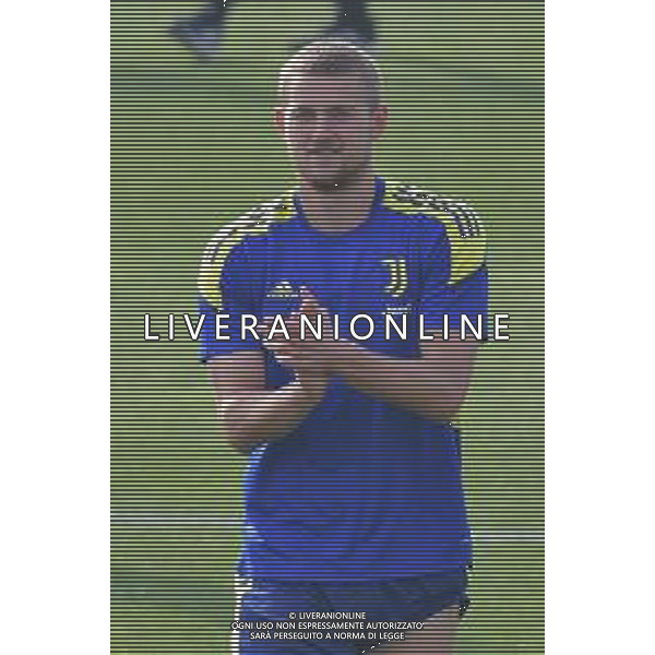 Torino 19.10.2021 Juventus Centre Continassa Allenamento rifinitura Champions League 2021/2022 ©Manuela Viganti/Ag. Aldo Liverani sas Nella foto: matthijs de ligt ©VIGANTI/AGENZIA ALDO LIVERANI SAS