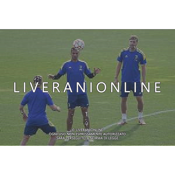 Torino 19.10.2021 Juventus Centre Continassa Allenamento rifinitura Champions League 2021/2022 ©Manuela Viganti/Ag. Aldo Liverani sas Nella foto: danilo e manuel locatelli ©VIGANTI/AGENZIA ALDO LIVERANI SAS
