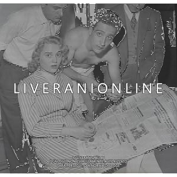 RETROSPETTIVA ROGER RIVIERE CICLISTA NELLA FOTO ROGER RIVIERE NELL\'ANNO 1958 A MILANO AG ALDO LIVERANI SAS 