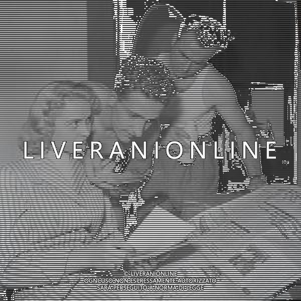 RETROSPETTIVA ROGER RIVIERE CICLISTA NELLA FOTO ROGER RIVIERE NELL\'ANNO 1958 A MILANO AG ALDO LIVERANI SAS 