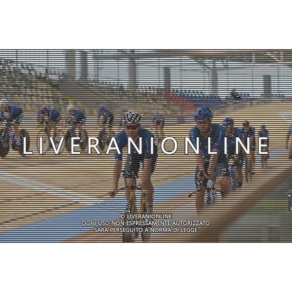 19-10-2021 Allenamento Mondiali Pista Roubaix 2021; 2021, Ineos Grenadiers; Ganna, Filippo; Roubaix; ©SIROTTI/AGENZIA ALDO LIVERANI SAS