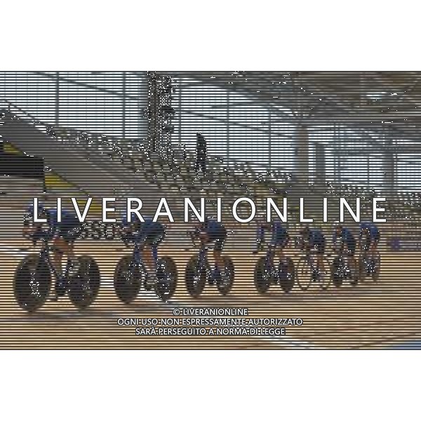 19-10-2021 Allenamento Mondiali Pista Roubaix 2021; 2021, Italia; Roubaix; ©SIROTTI/AGENZIA ALDO LIVERANI SAS