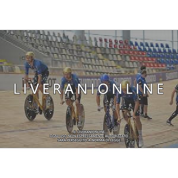 19-10-2021 Allenamento Mondiali Pista Roubaix 2021; 2021, Italia; Roubaix; ©SIROTTI/AGENZIA ALDO LIVERANI SAS