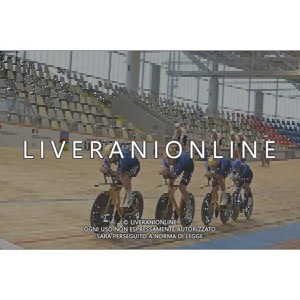 19-10-2021 Allenamento Mondiali Pista Roubaix 2021; 2021, Italia; Roubaix; ©SIROTTI/AGENZIA ALDO LIVERANI SAS